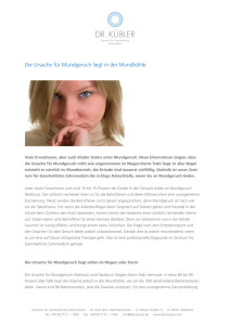 Fachpublikation downloaden - Dr. Kübler – Zentrum für