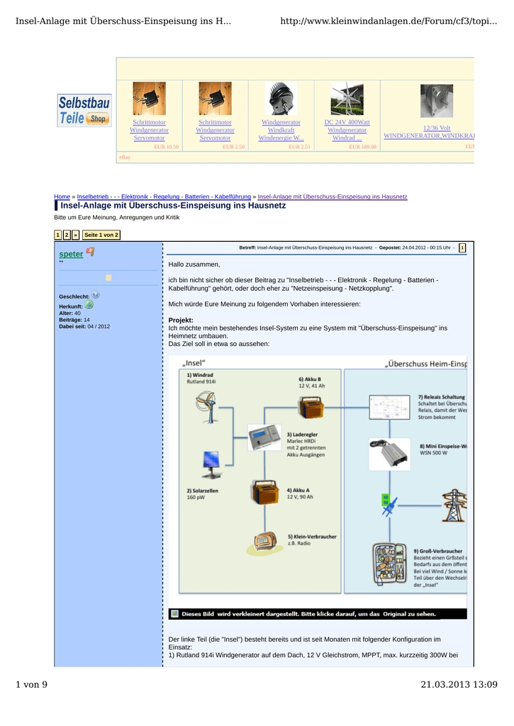 Schaltplan Pv Anlage Uberschusseinspeisung - Wiring Diagram