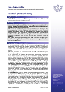 Tecfidera® (Dimethylfumarat) - Arzneimittelkommission der