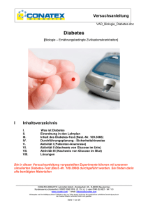 Diabetes - Conatex