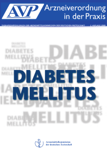 AkdÄ: Diabetes mellitus Typ 2 - Arzneimittelkommission der