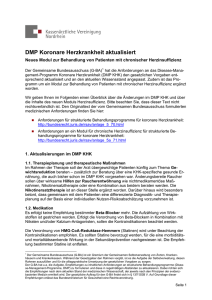 Informationen zum Modul Herzinsuffizienz