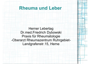 Rheuma und Leber