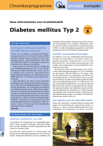 Diabetes mellitus Typ 2 Ausgabe