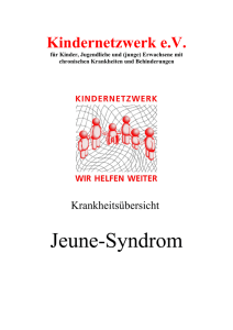 Jeune-Syndrom - Kindernetzwerk
