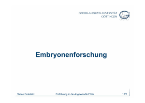 11 Embryonenforschung