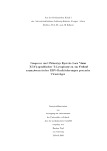 Frequenz und Phänotyp Epstein-Barr Virus (EBV)