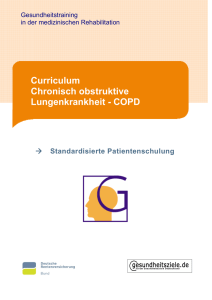 Curriculum Chronisch obstruktive Lungenkrankheit