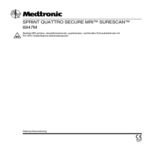 SPRINT QUATTRO SECURE MRI™ SURESCAN™ 6947M