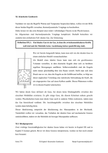 Kinetische Gastheorie - Server der Fachgruppe Physik der RWTH