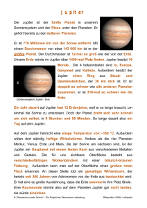 Jupiter - Planetarium Judenburg