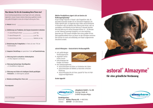 astoral® Almazyme - pankreatitis beim hund