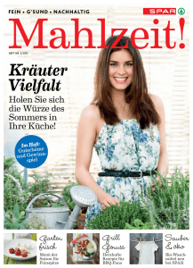 SPAR Mahlzeit! Ausgabe 03/2012