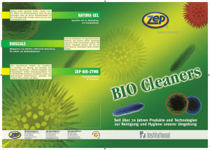 BIO Cleaners - Zep Industries