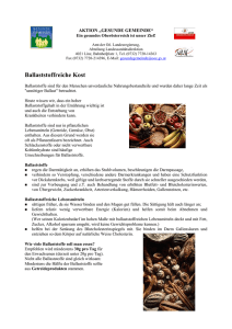 Ballaststoffreiche Kost - Gesunde Gemeinde Riedau