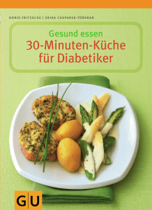 30-Minuten-Küche für Diabetiker