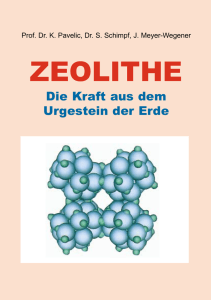 zeolithe - Selbstheilung