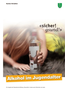 Alkohol im Jugendalter