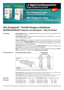 Vita Omeguard®– Fischöl-Omega-3