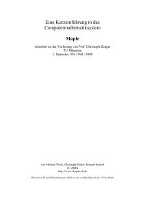 Maple V - Skriptweb.de