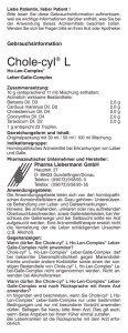 Packungsbeilage - Pharma Liebermann
