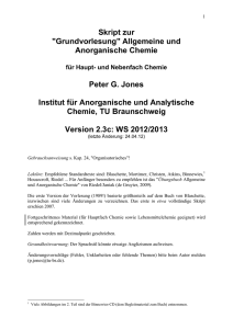 Skript zur VL (pdf, 3 MByte) - Technische Universität Braunschweig