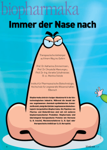 Immer der Nase nach