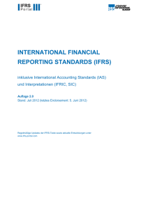 IFRS-Texte Auflage 2.0 - IFRS