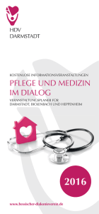 Pflege und Medizin im Dialog