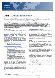 IFRS 9 Finanzinstrumente.