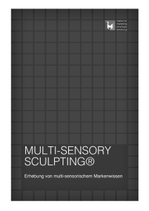 multi-sensory sculpting - Institut für Marketing