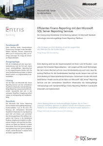 Effizientes Finanz-Reporting mit den Microsoft SQL Server