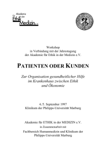 patienten oder kunden