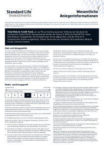 D Accumulation SEK - Standard Life Investments