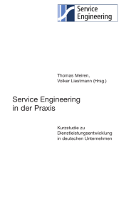 Service Engineering in der Praxis