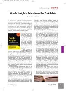 Oracle Insights: Tales from the Oak Table