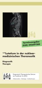 177Lutetium in der nuklear- medizinischen Theranostik
