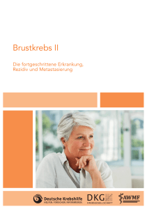 Brustkrebs II - Deutsche Krebshilfe