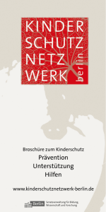 Pr&auml;vention Unterst&uuml;tzung Hilfen