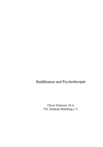 Buddhismus und Psychotherapie