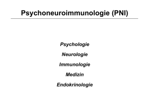 Psychoneuroimmunologie (PNI)
