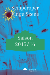 Saison 2015 / 16 - Semperoper Dresden