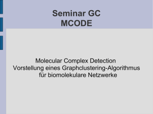 Seminar GC MCODE