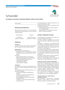 Schwindel - Primary Care