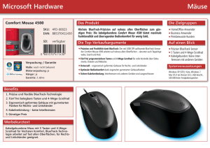 Mäuse Microsoft Hardware - primeLine Solutions GmbH