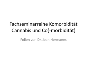 Fachseminarreihe Komorbidität Cannabis und Co(