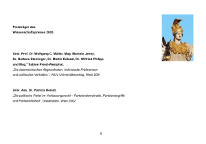 Preisträger des Wissenschaftspreises 2005 / PDF, 254 KB