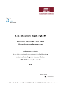 Keine Chance auf Zugehörigkeit? - Georg-Eckert