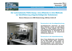 Der automatisierte FADU-Assay: eine effiziente in-vitro