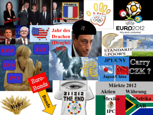 Märkte 2012 Aktien Währung Jahr des Drachen (Draghi) 2012 EFSF